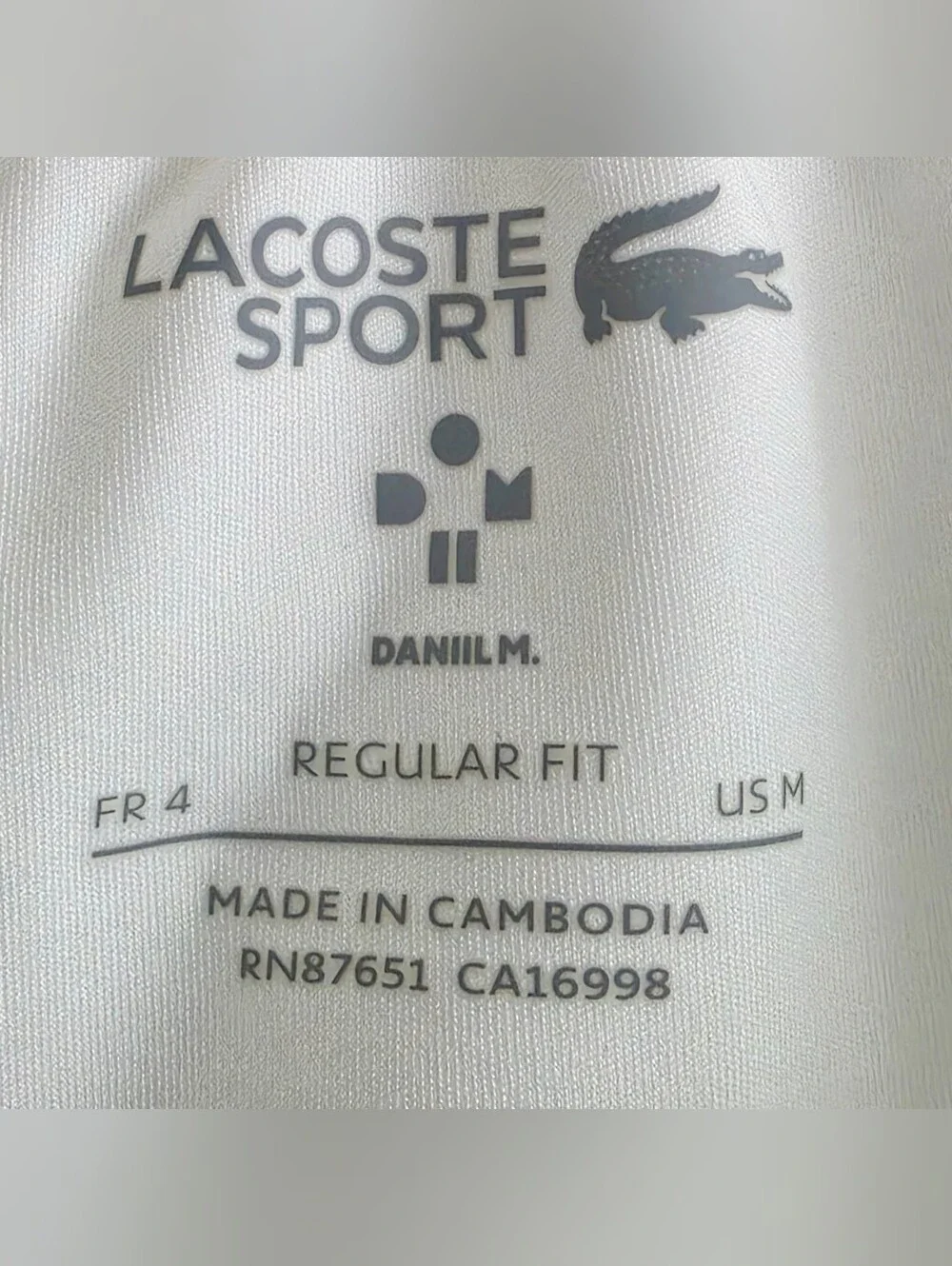 Lacoste tennis shorts
